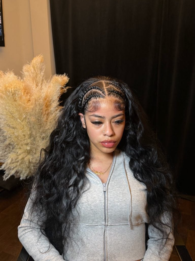 Knotless Braids With Loose Wavy Ends Knotless Braids With Loose Wavy Ends — Braided Hairstyles 2027 with Weave