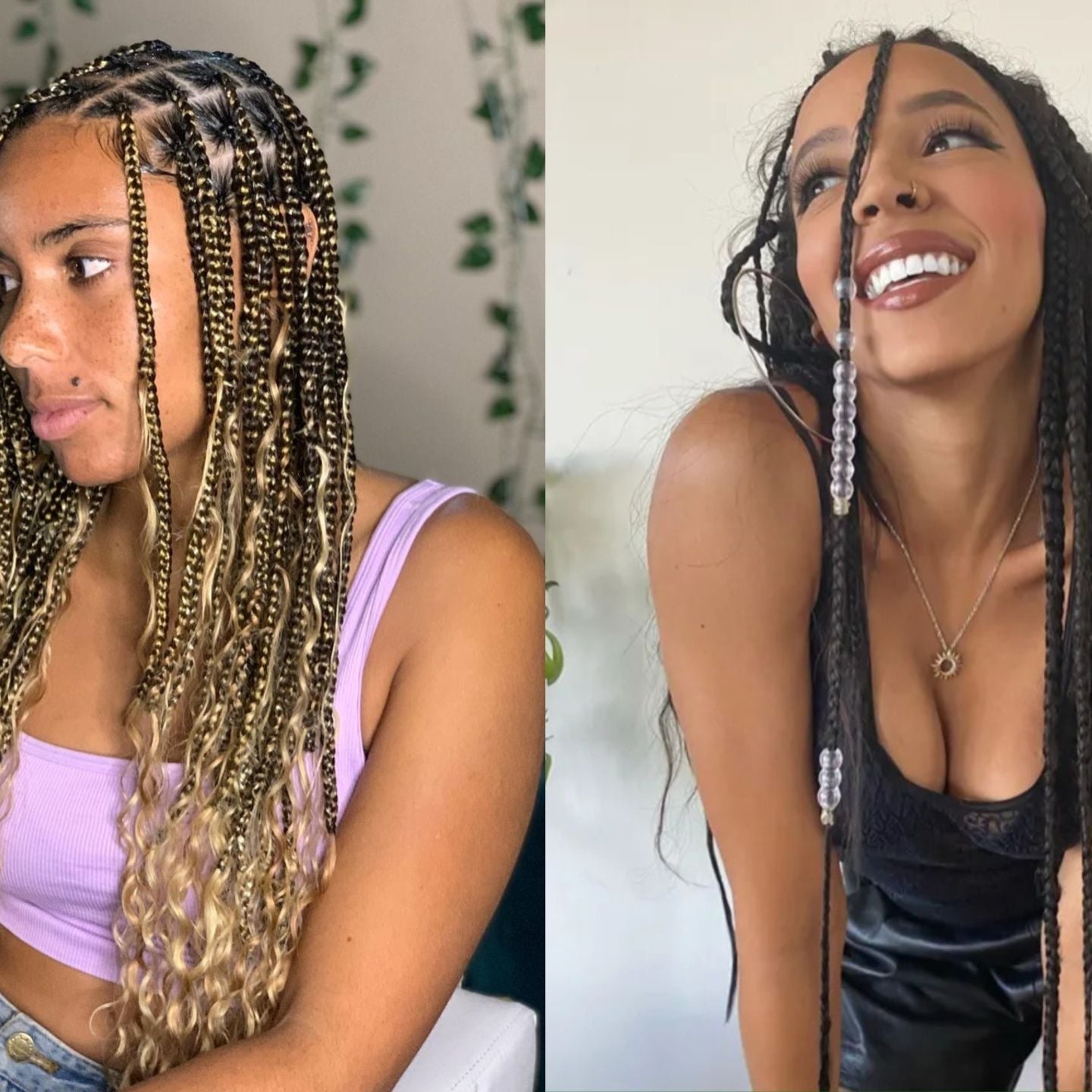 Goddess Braids With Curly Ends Goddess Braids With Curly Ends — Braided Hairstyles 2027 with Weave