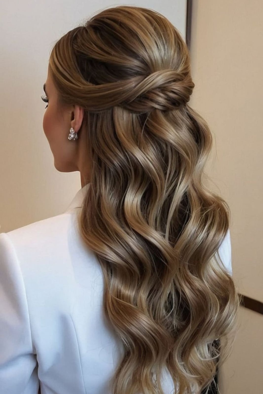 Half Up Half Down Hairstyles for Brides (With Styling Tips from a Pro Hairstylist!) — Haiirology
