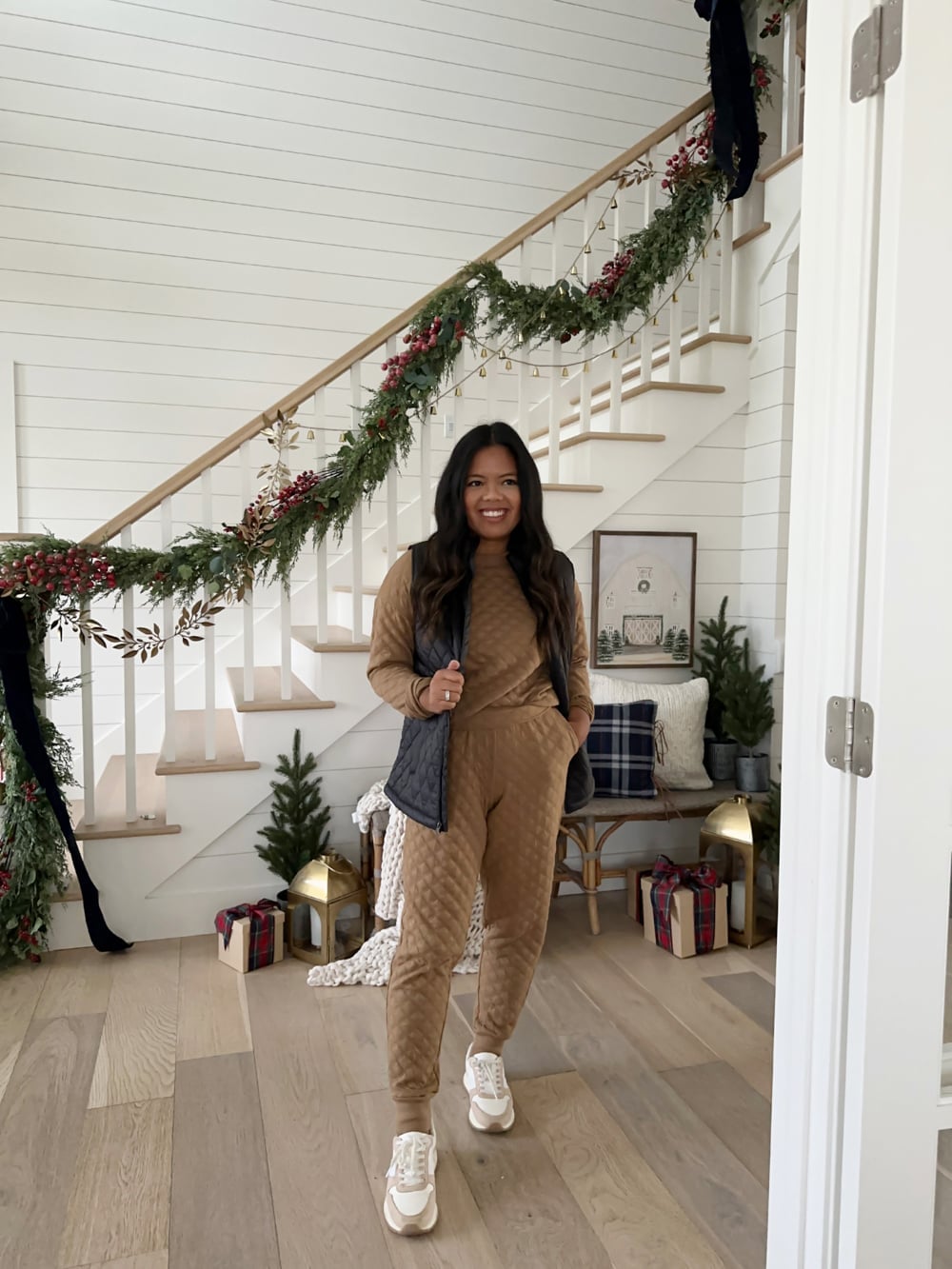 Brown Tones for Day to Night Wear Christmas Morning Outfits 2026