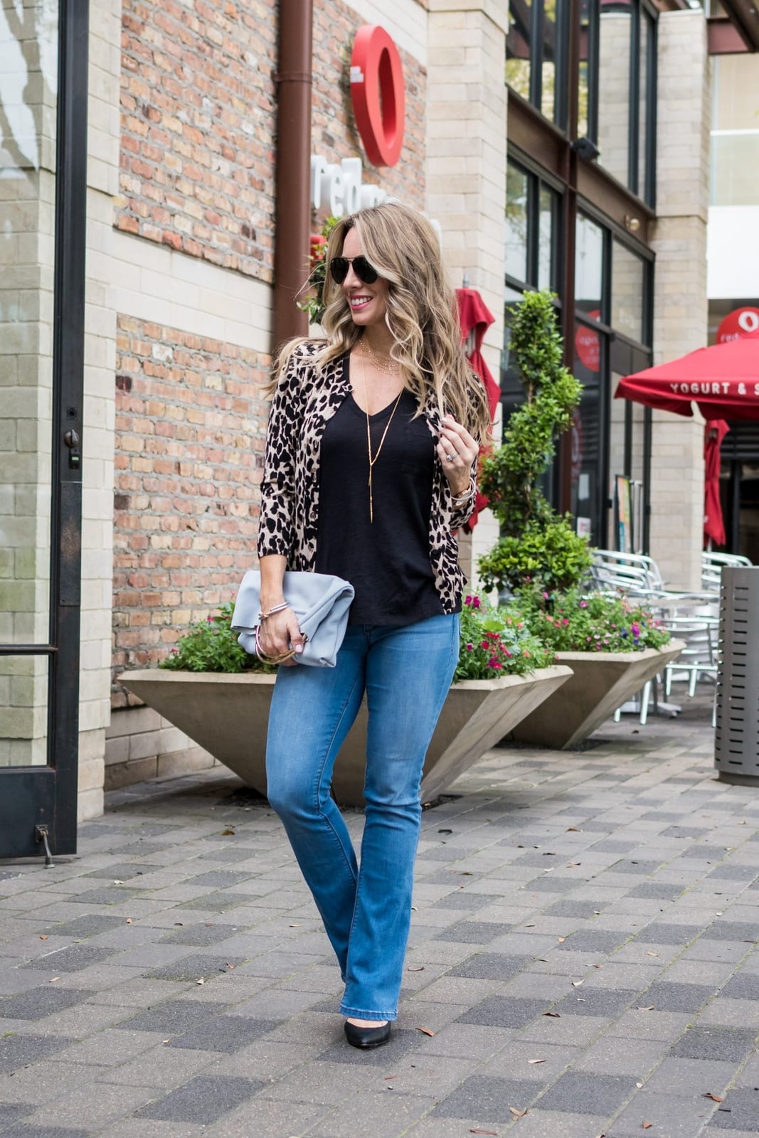Leopard Print Blazer With Bootcut Jeans Leopard Print Blazer With Bootcut Jeans — Church Bootcut Jeans Outfits 2027