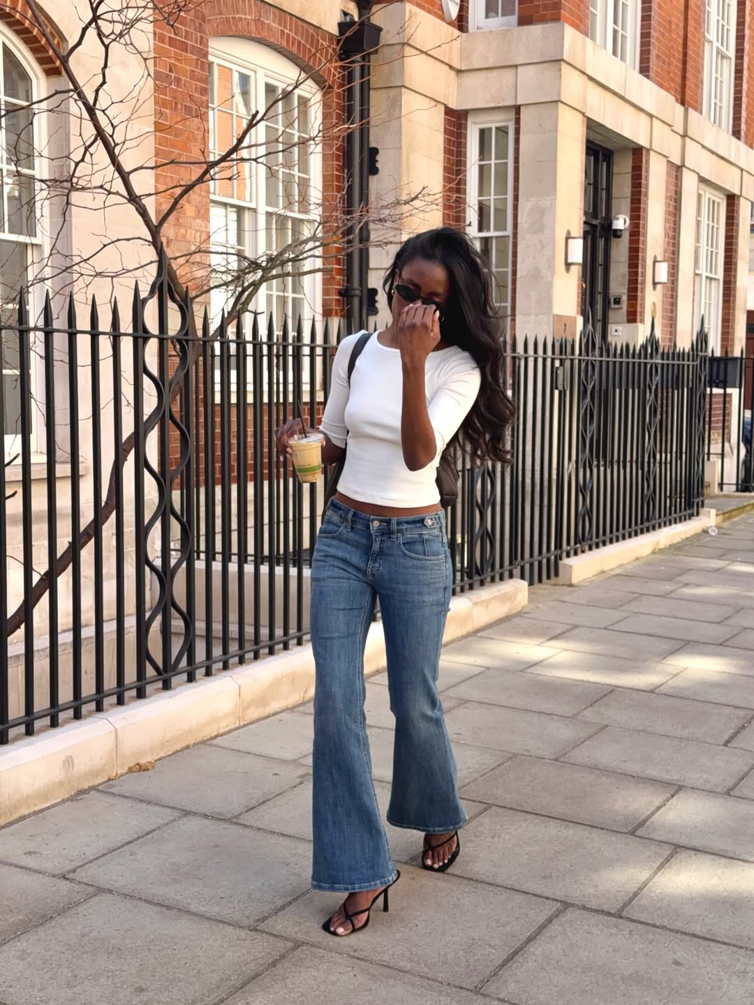 Extreme Flare Bootcut Jeans With Simple Top Extreme Flare Bootcut Jeans With Simple Top — Church Bootcut Jeans Outfits 2027