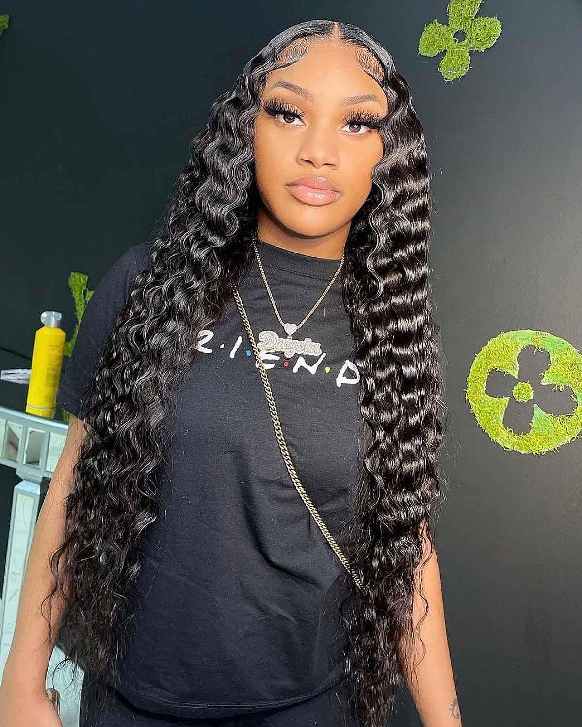 Black Hair With Wispy Bangs Crimped Black Hair With Wispy Bangs Crimped — Crimped Hair 2027