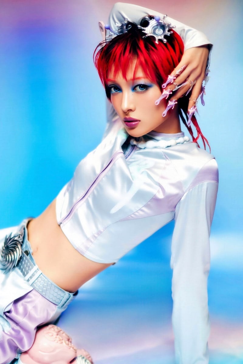 Poster - XG Jurin IYKYK Concept Photo K-pop Music Poster Y2K Neo Futurism Aesthetic Female Cyber Kpop Idol Fashion Print Trendy Kpop Girl Group Wall Art – xonomax posters