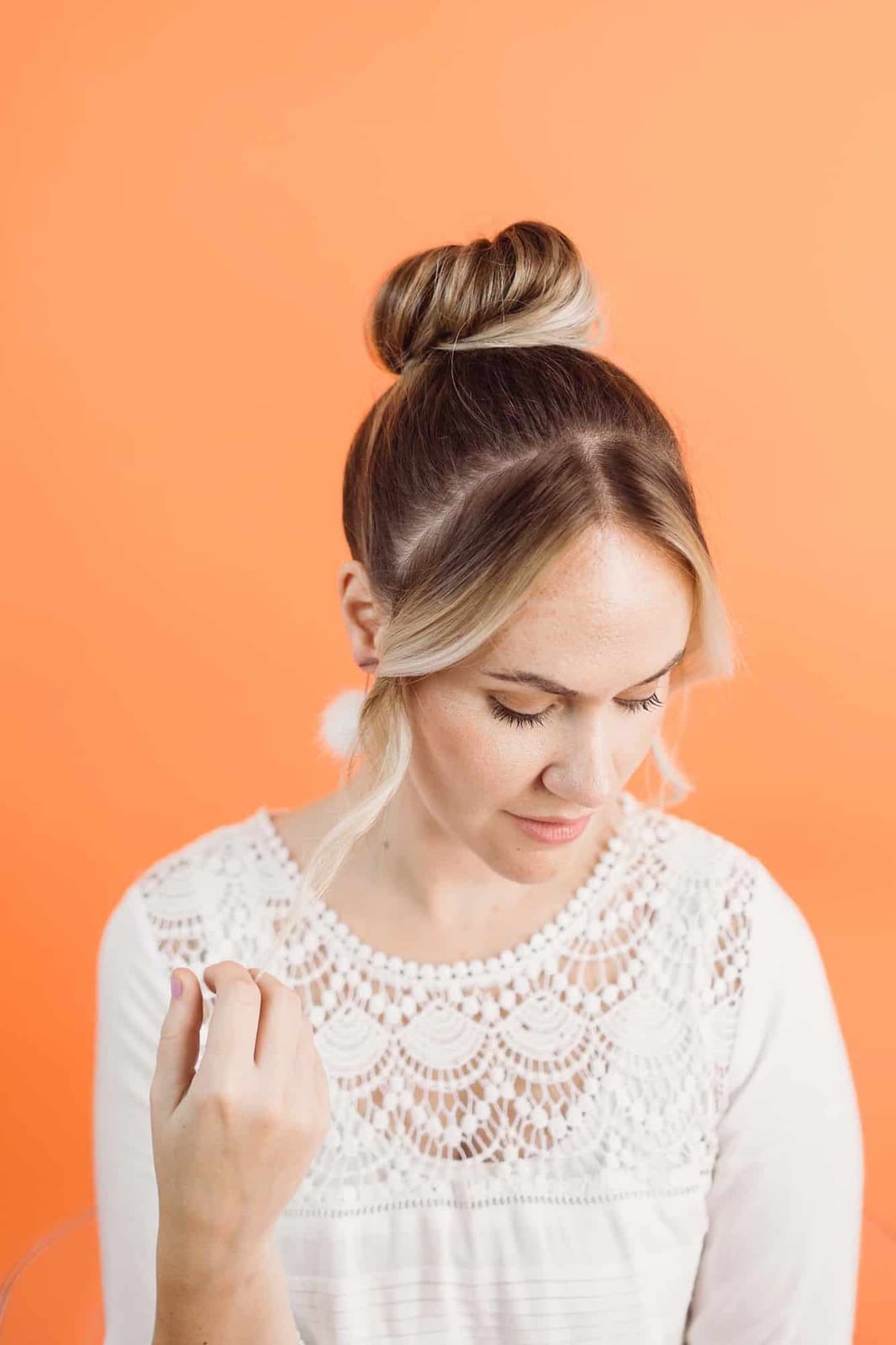 Neat High Bun With Face Framing Strands Neat High Bun With Face Framing Strands — Donut Bun Hairstyles 2027