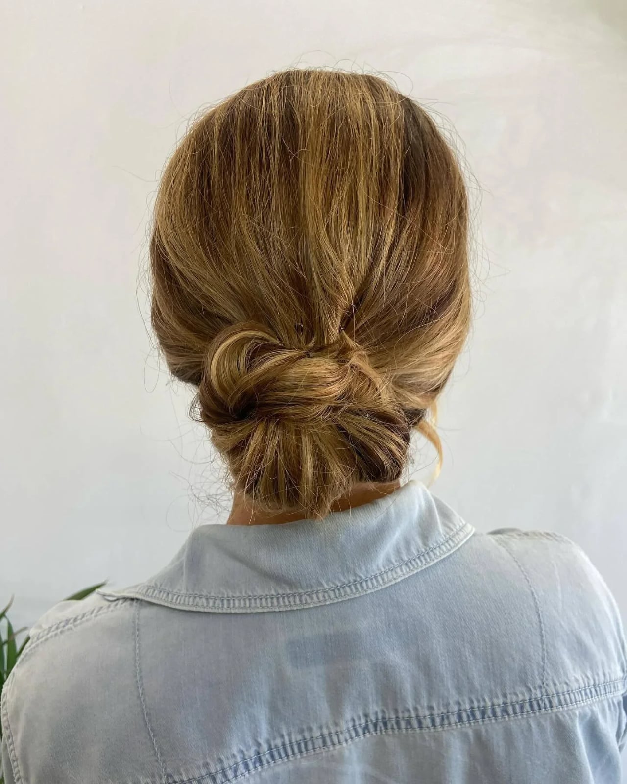 Thick Wavy Dark Brown Braided Low Bun — Easy Hairstyles 2027 for Morning