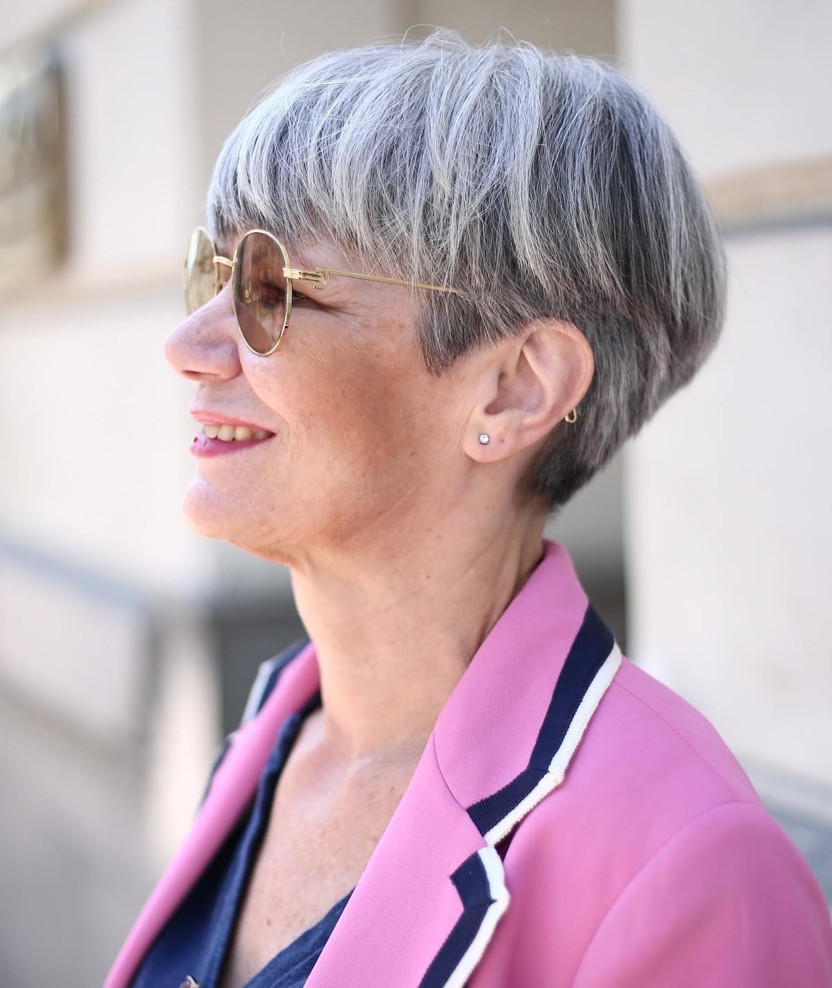 Fine Gray Pixie With Smooth Blowout Fine Gray Pixie With Smooth Blowout — Gray Pixie 2027
