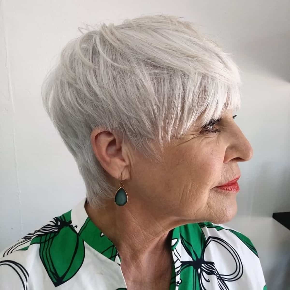 Ear Length Pixie With Textured Bangs Ear Length Pixie With Textured Bangs — Haircuts 2027 for Women Over 60