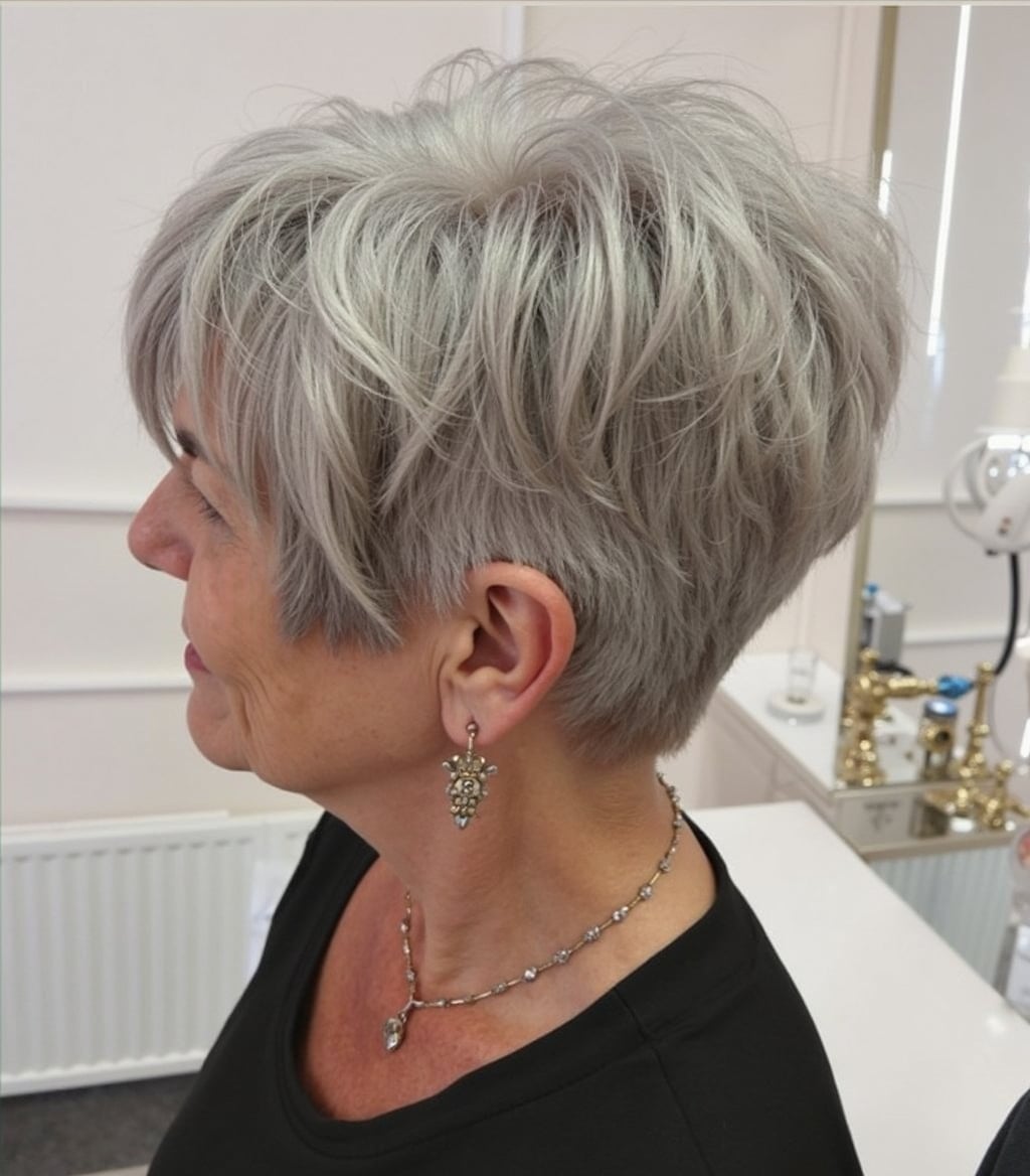 Pixie With Tousled Piecey Sections On Top Pixie With Tousled Piecey Sections On Top — Haircuts 2027 for Women Over 60