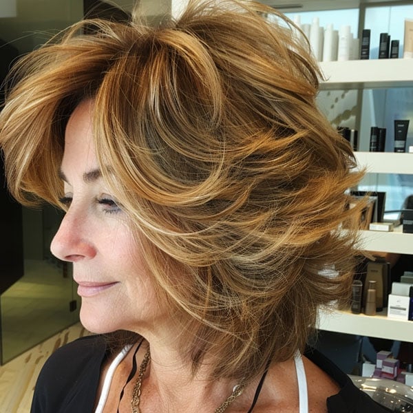 Layered Shoulder Length With Volume Layered Shoulder Length With Volume — Haircuts 2027 for Women Over 60
