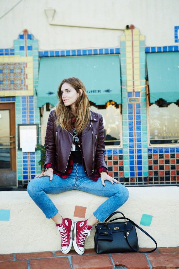 Black Top With Plaid Shirt Black Top With Plaid Shirt — High Top Converse Outfits 2027