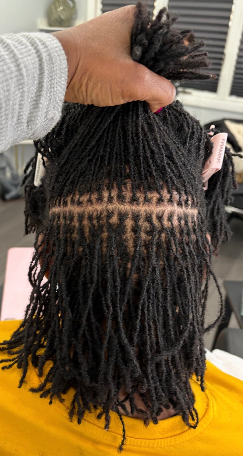 Short Fine Locs Chin Length Retwist Short Fine Locs Chin Length Retwist — Interlock Locs 2027