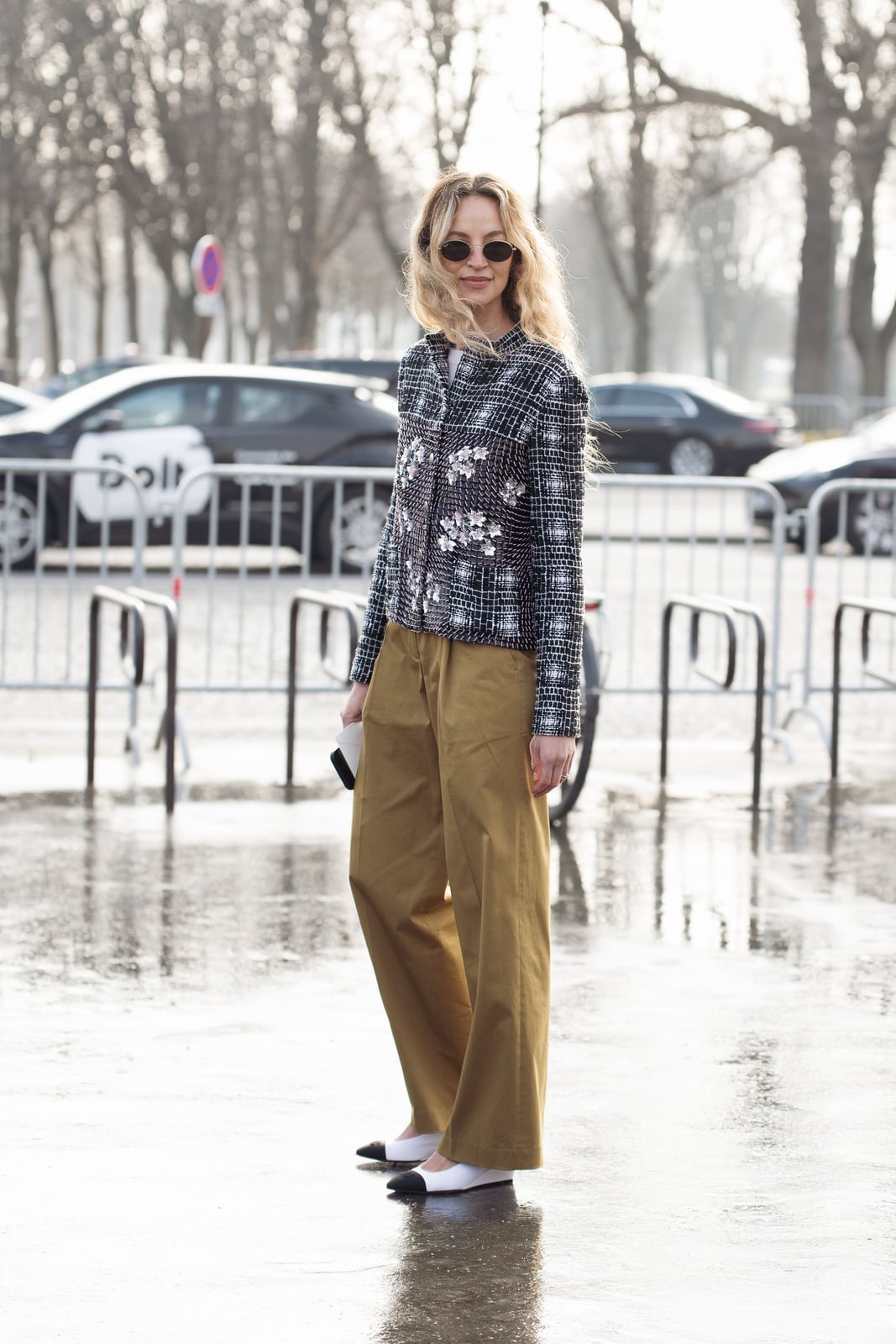 Olive Green Trousers With Patterned Tweed Jacket Olive Green Trousers With Patterned Tweed Jacket — Khaki Pants Outfits 2027