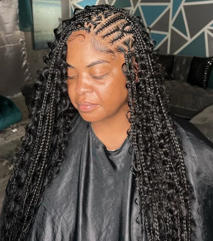 Mid-Back Long Knotless Box Braids — Knotless Braids 2027 for Teens