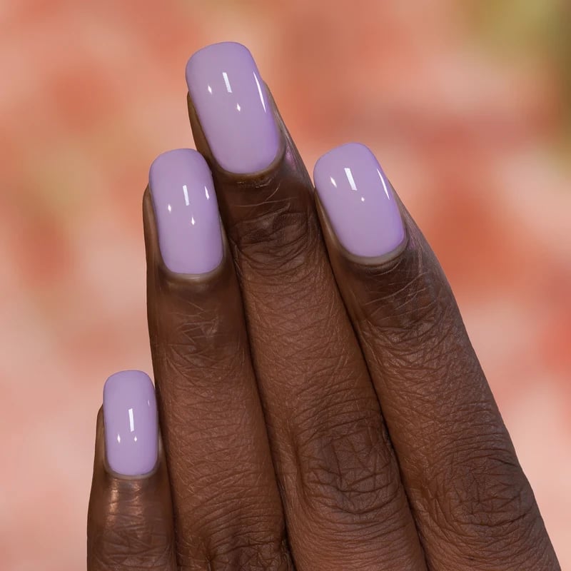 Short Square Solid Opaque Lavender Short Square Solid Opaque Lavender — Lavender Milky Nails 2027