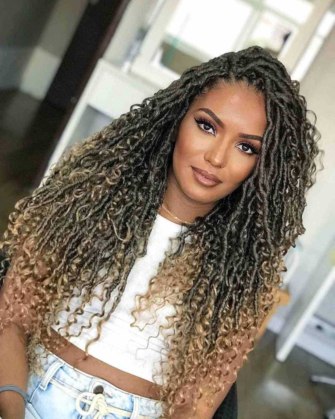 Loc Styles With Curls Loc Styles With Curls — Loc Styles 2027 for Work