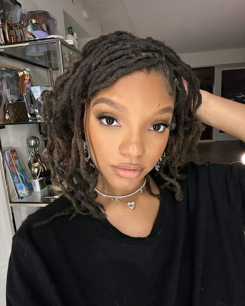Short Dark Brown Locs With Middle Part Short Dark Brown Locs With Middle Part — Loc Styles 2027 for Work