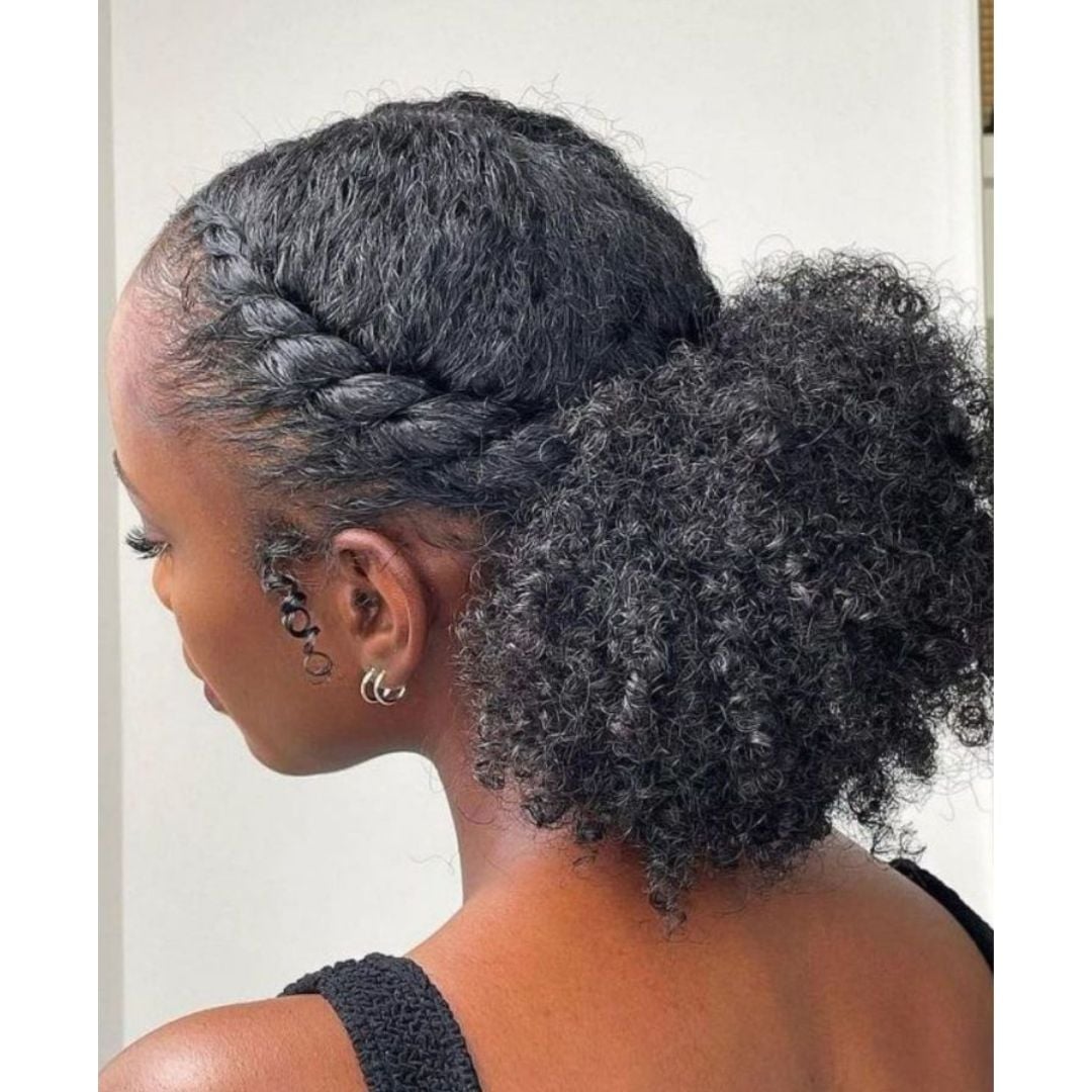 Braided Crown To Voluminous Puff Braided Crown To Voluminous Puff — Low Puff 2027