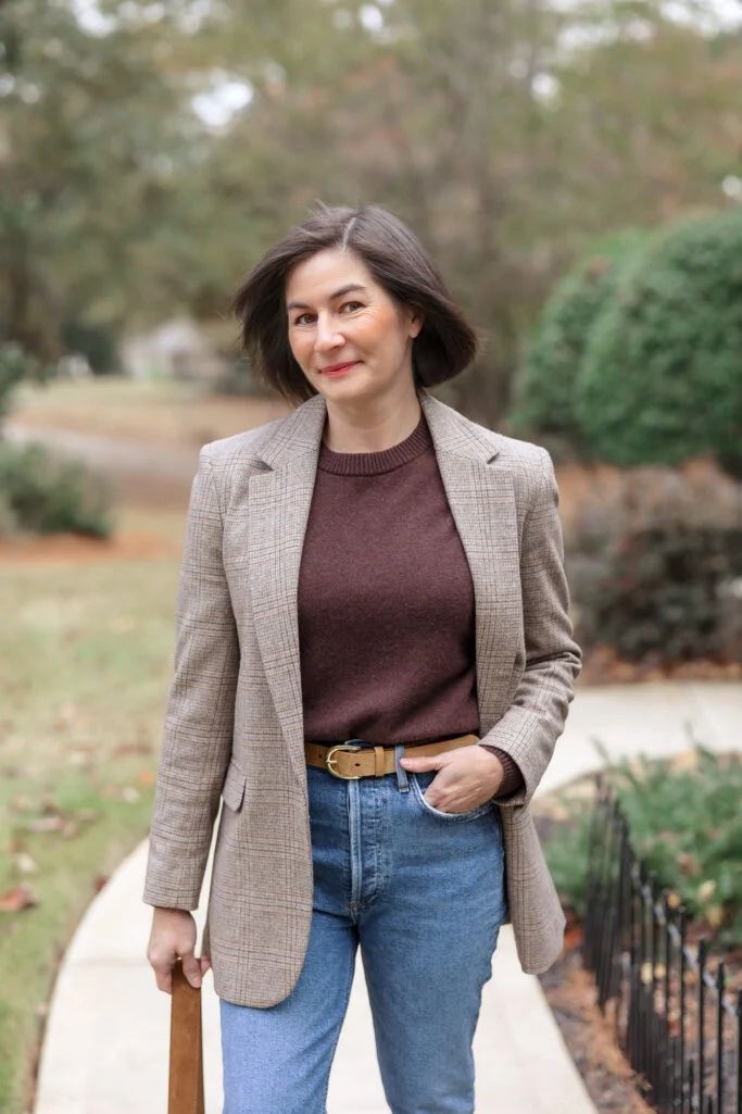 Plaid Blazer and Jeans for Classic Everyday Appeal Plaid Blazer and Jeans for Classic Everyday Appeal — Everyday Outfits 2027
