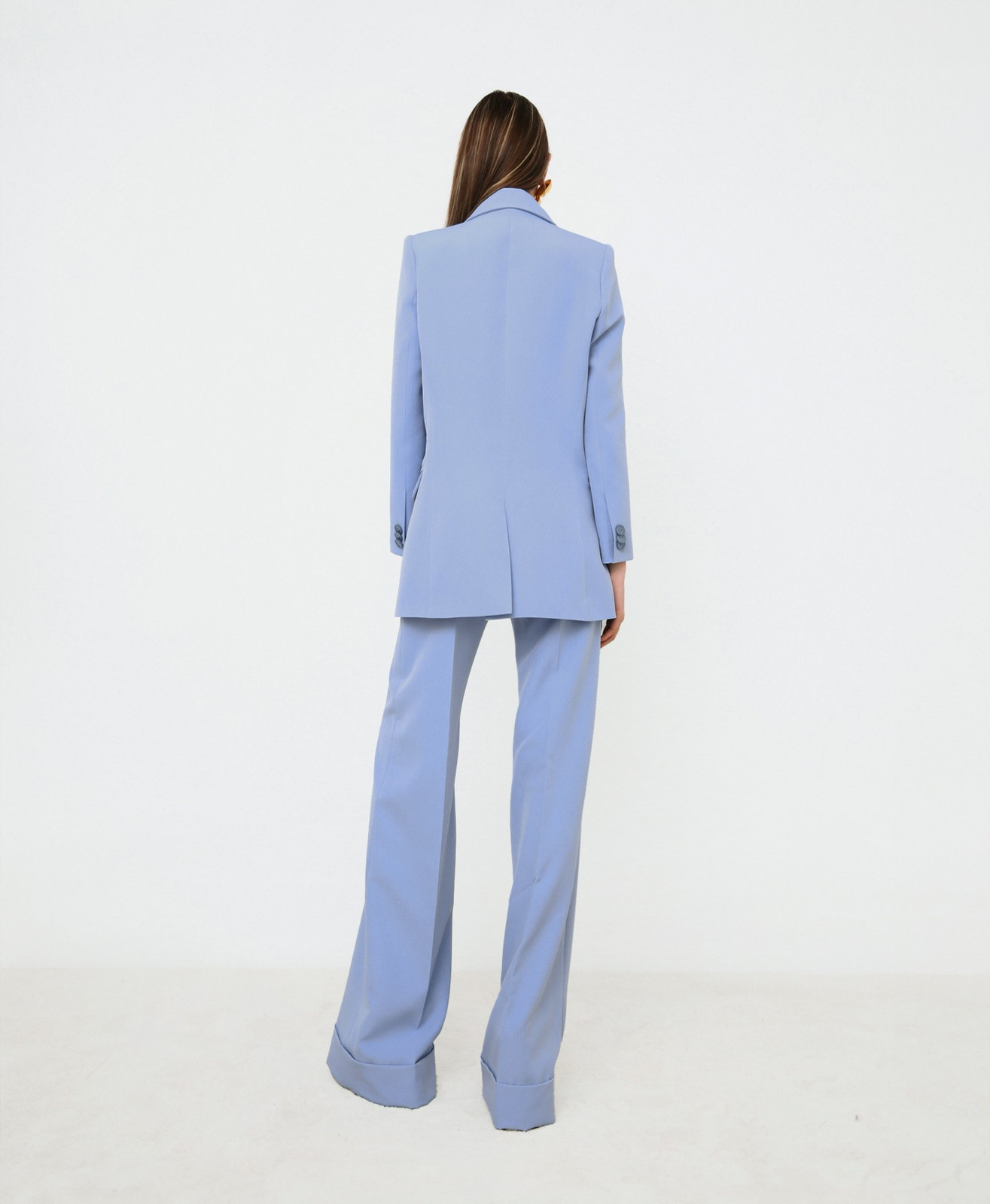 Relaxed Sky Blue Suit for Effortless Workwear Relaxed Sky Blue Suit for Effortless Workwear — Sky Blue Outfits 2027
