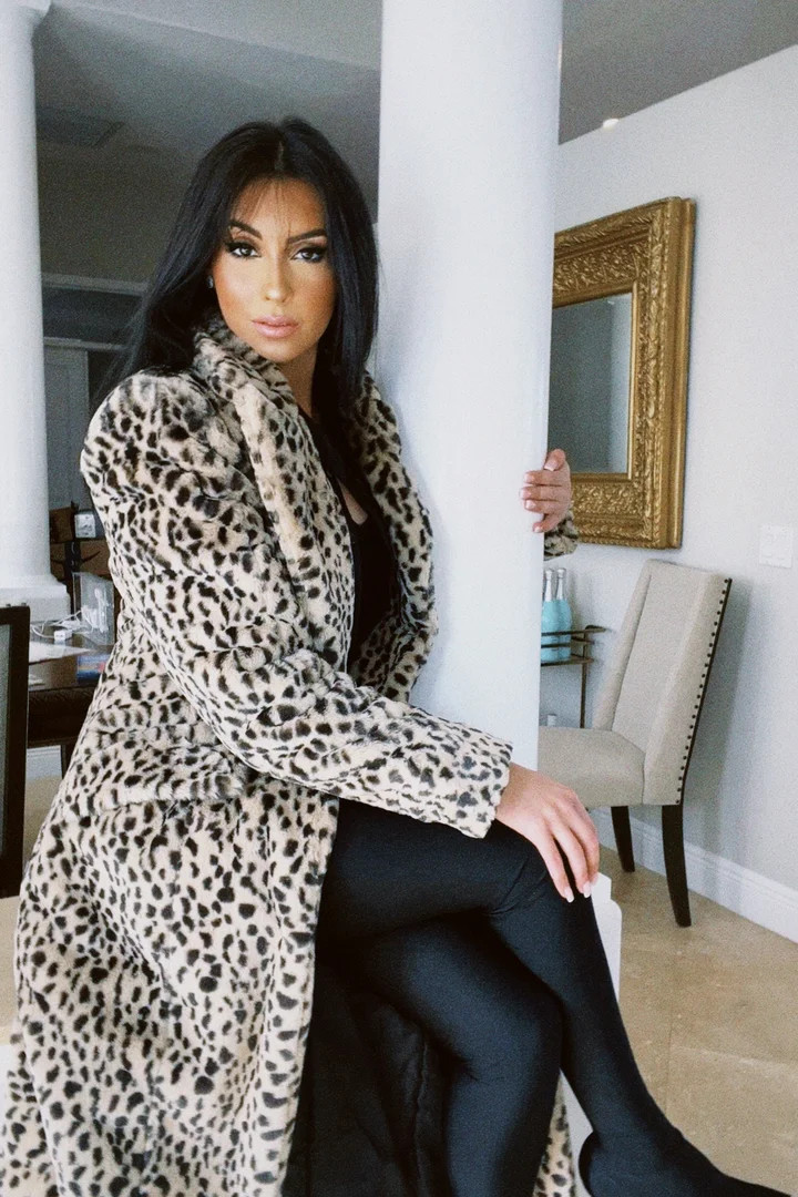 Bold Leopard Print: Oversized Coat and Black Basics Bold Leopard Print: Oversized Coat and Black Basics — Mob Wife Outfits 2027