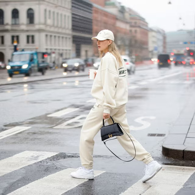 Monochromatic Beige Tracksuit: Casual Comfort Monochromatic Beige Tracksuit: Casual Comfort — Street Style Outfits 2027