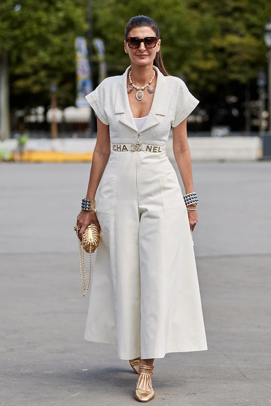 Ivory Jumpsuit and Structured Jacket: Chic Ensemble for Summer — Summer Work Outfits 2027