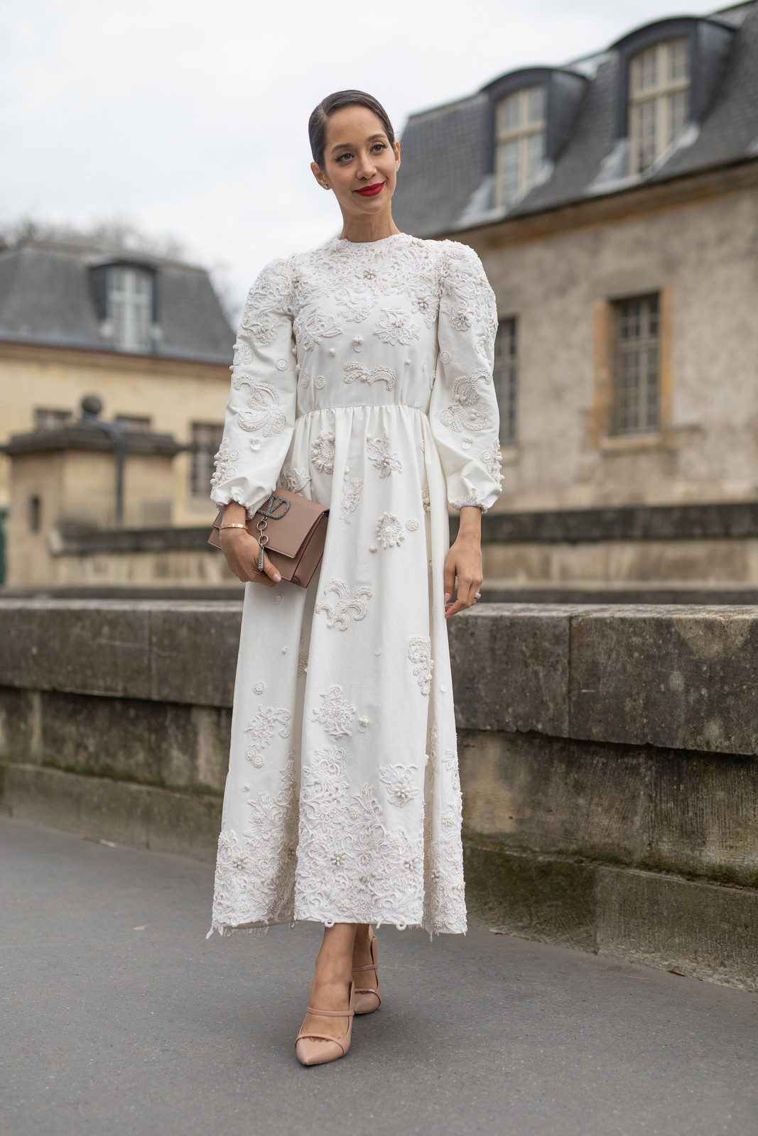 Ivory Lace Midi Dress for Ethereal Elegance Ivory Lace Midi Dress for Ethereal Elegance — Easter Church Outfits 2027