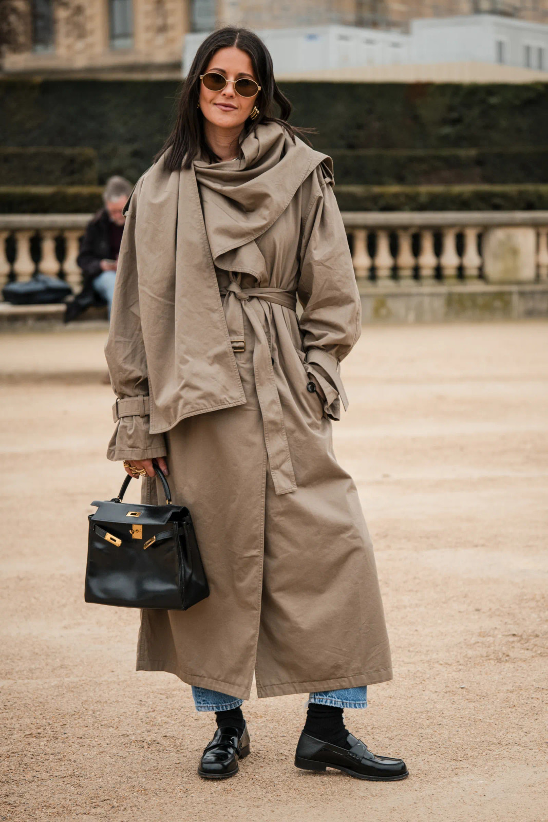 Smart Casual Layering: Loafers with Trench Coat and Jeans Smart Casual Layering: Loafers with Trench Coat and Jeans — Loafer Outfits 2027