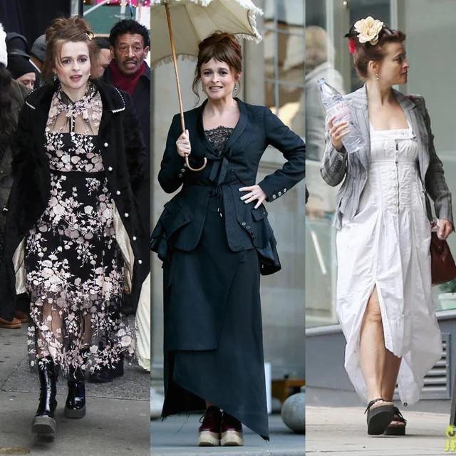 Dramatic Contrast: Velvet Coat over Floral Embroidered Dress Dramatic Contrast: Velvet Coat over Floral Embroidered Dress — Gothic Romantic Outfits 2027