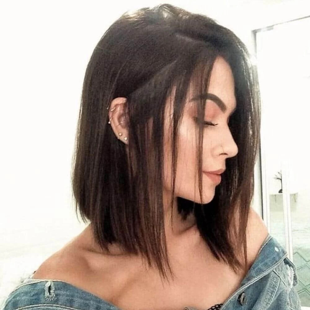 Side View Visual Idea Side View Visual Idea — Chin Length Bob 2027