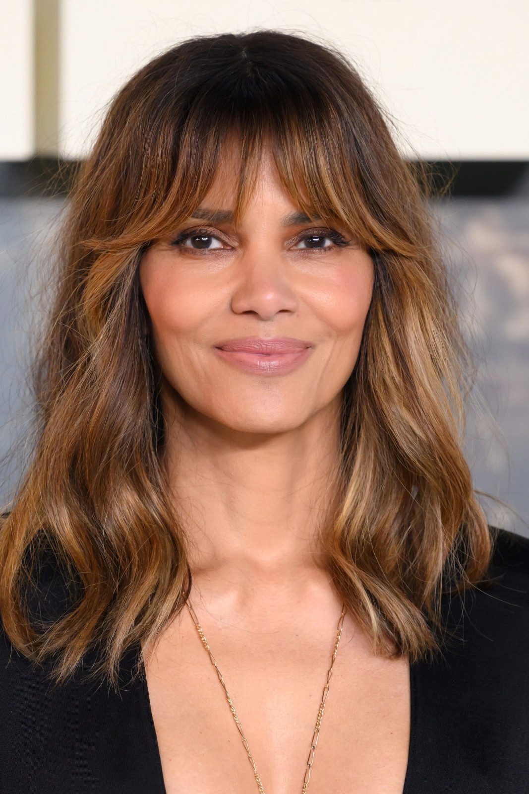 Shoulder Length With Caramel Highlights Shoulder Length With Caramel Highlights — Haircuts 2027 for Wavy Hair