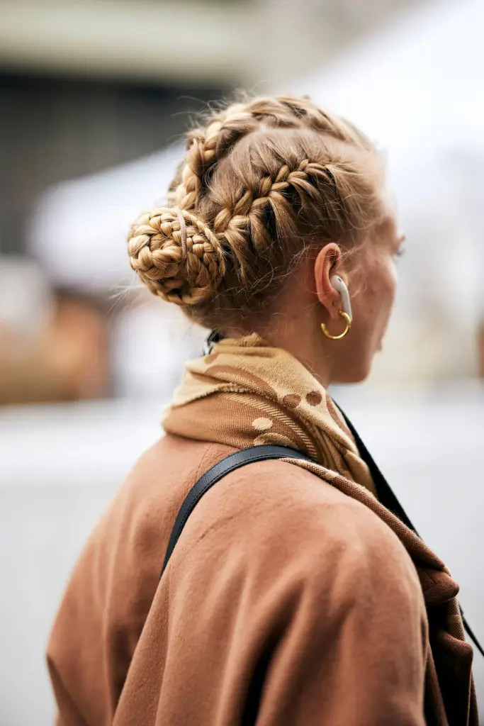 Chunky Light Blonde Balayage French Braid Chunky Light Blonde Balayage French Braid — French Braid 2027