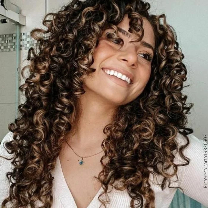No Bangs Visual Idea — Caramel Balayage 2027