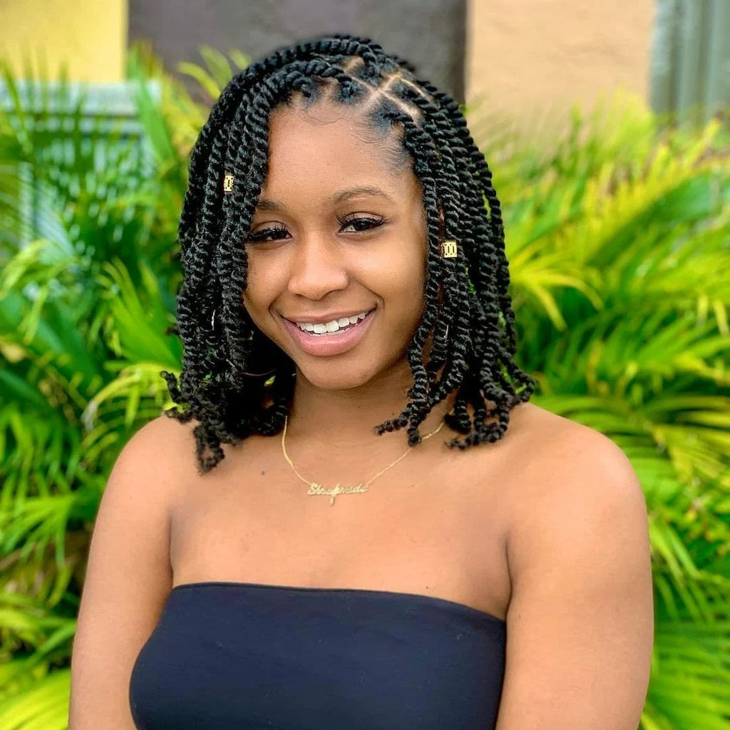 Visual Idea — Styled With A Side Parting Visual Idea — Styled With A Side Parting — Bob Braids 2027