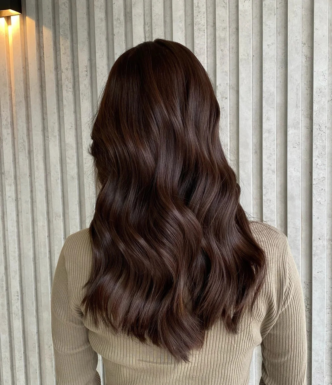 Uniform Rich Dark Chocolate Brown — Hair Color Ideas 2027 for Dark Hair