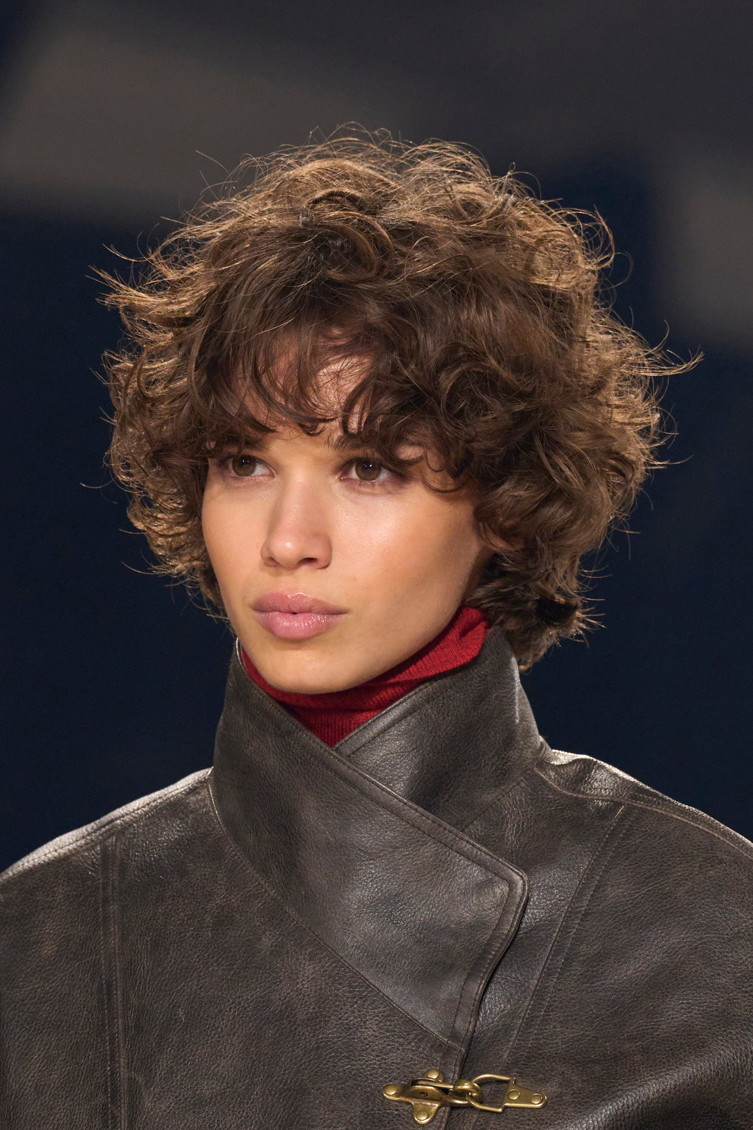 Short Curly Shag With Wispy Bangs Short Curly Shag With Wispy Bangs — Shag Haircut 2027