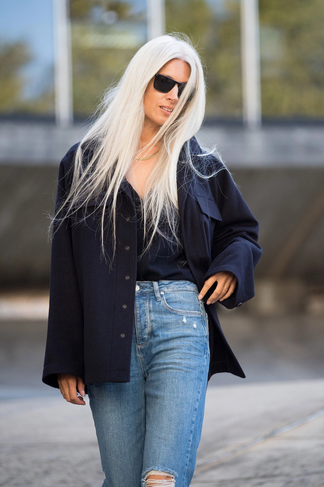 Icy Blonde Air-Dried Waves Icy Blonde Air-Dried Waves — White Hair 2027