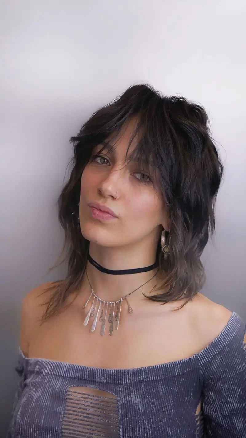 Dark Brown With Subtle Highlights Visual Idea Dark Brown With Subtle Highlights Visual Idea — Long Shag 2027