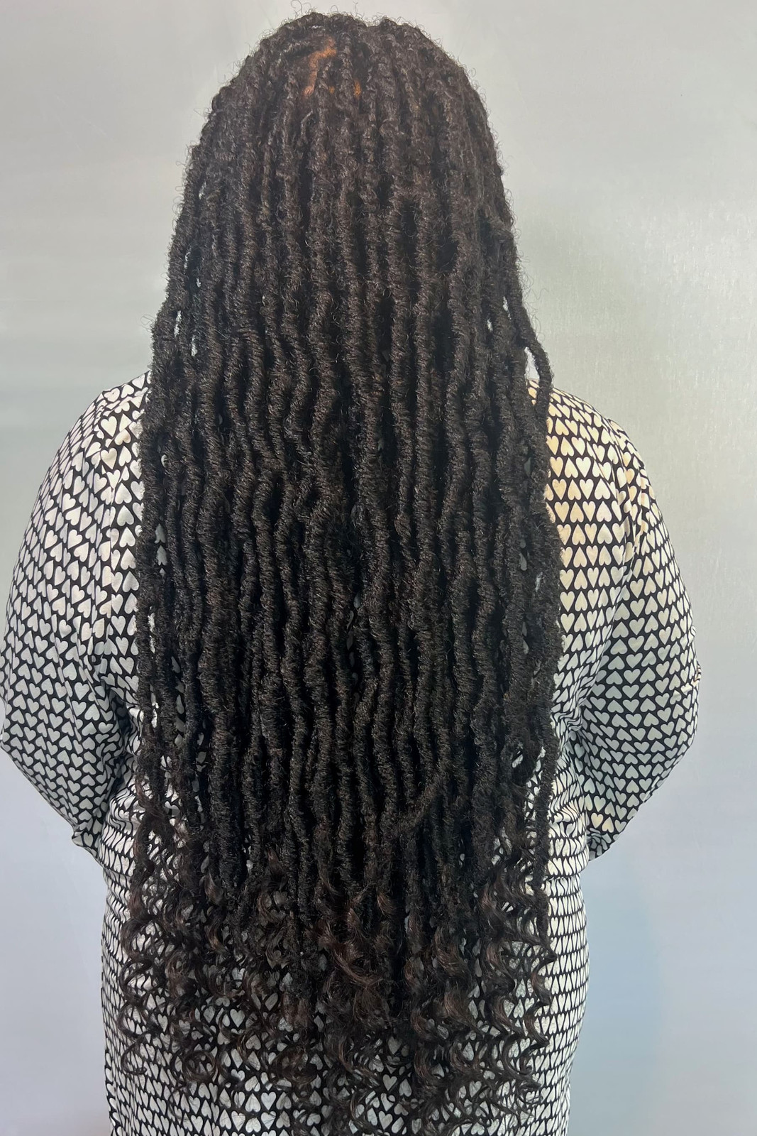 Air Dried Dark Brown Locs Air Dried Dark Brown Locs — Goddess Locs 2027
