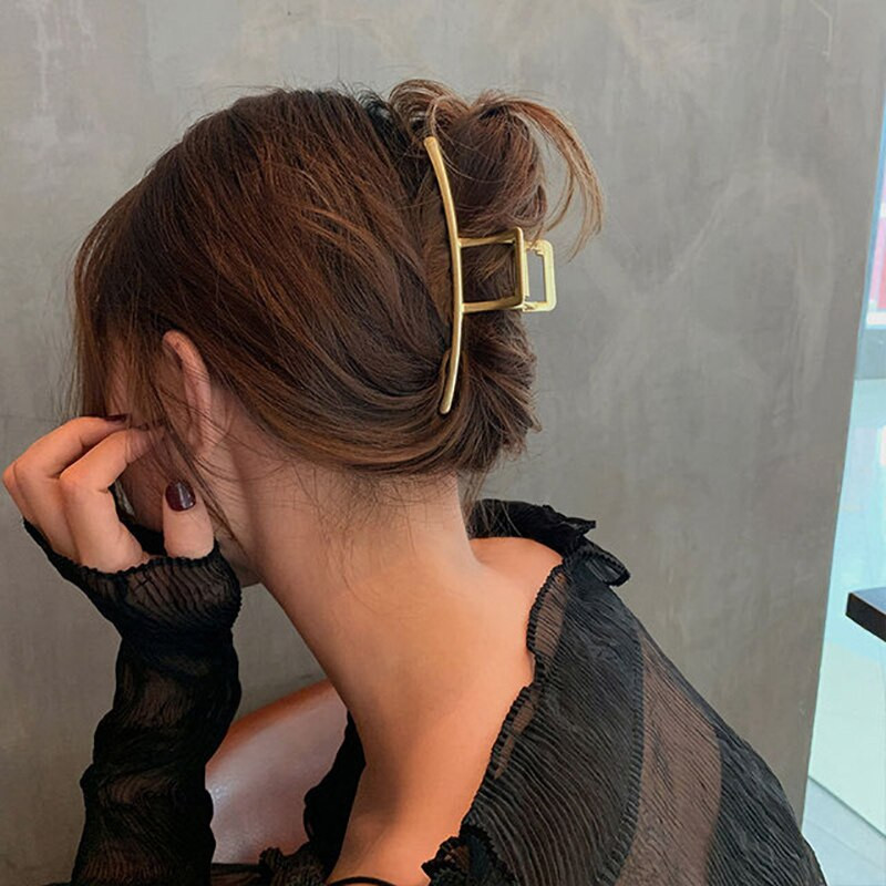 Dark Brown Visual Idea — Claw Clip Bun 2027