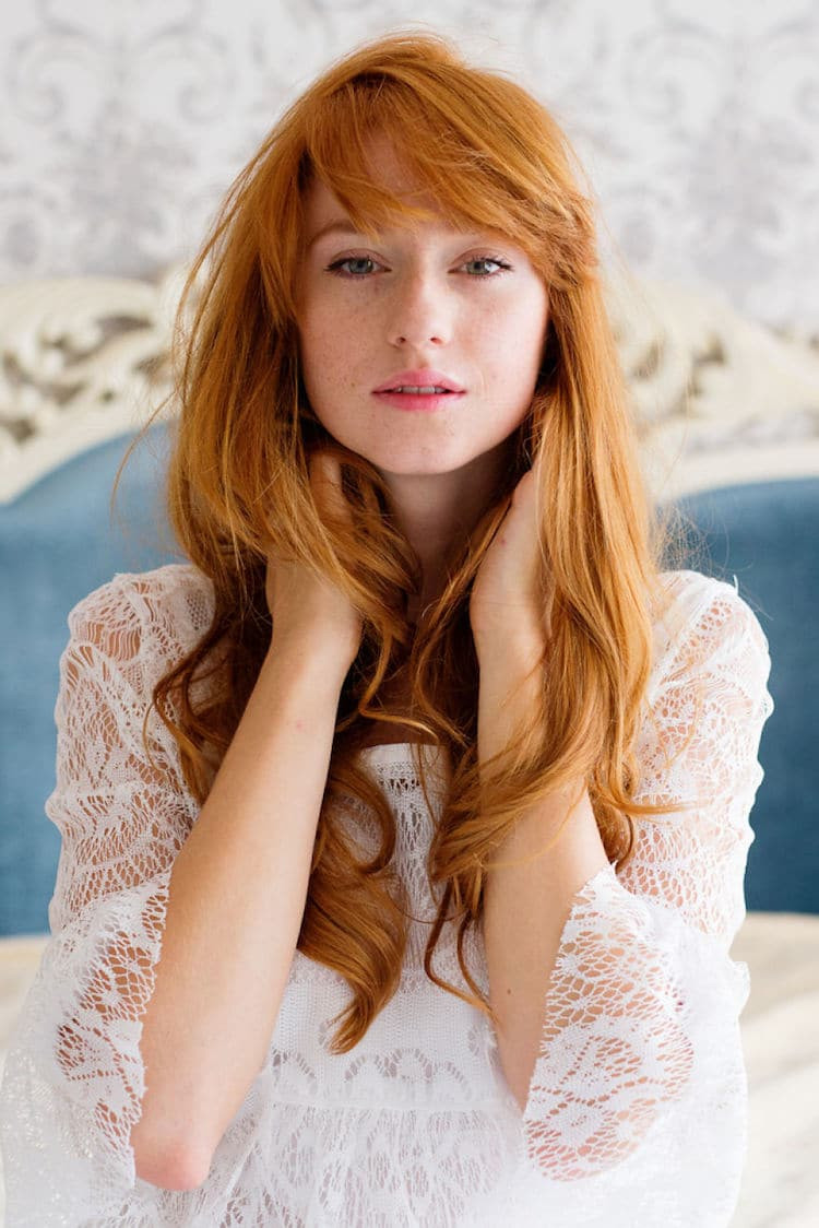 Wispy Bangs Visual Idea Wispy Bangs Visual Idea — Natural Red Hair 2027
