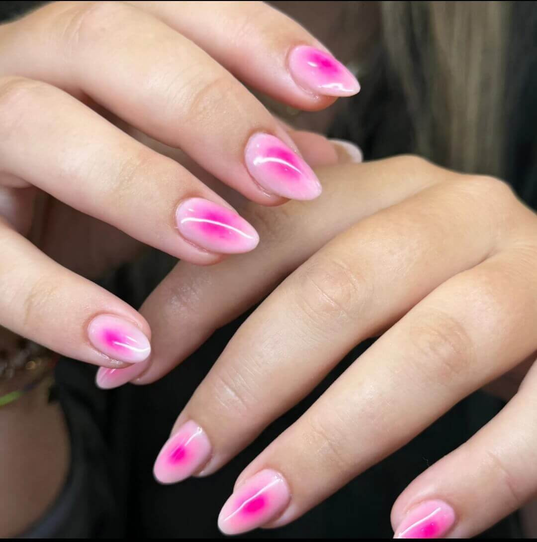 Aura Effect Across Entire Nail Surface Visual Idea — Aura Nails 2027