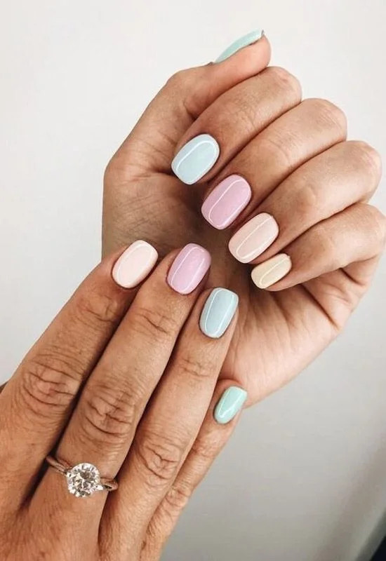 Glossy Visual Idea Glossy Visual Idea — Pastel Nails 2027
