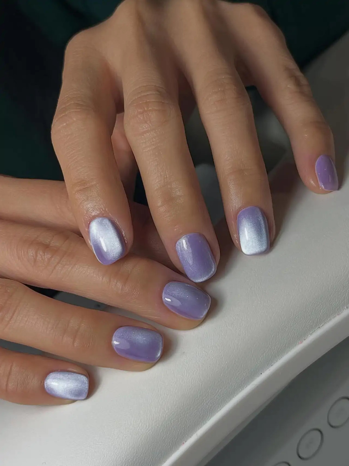 Cat-Eye Glossy Visual Idea Cat-Eye Glossy Visual Idea — Pastel Nails 2027