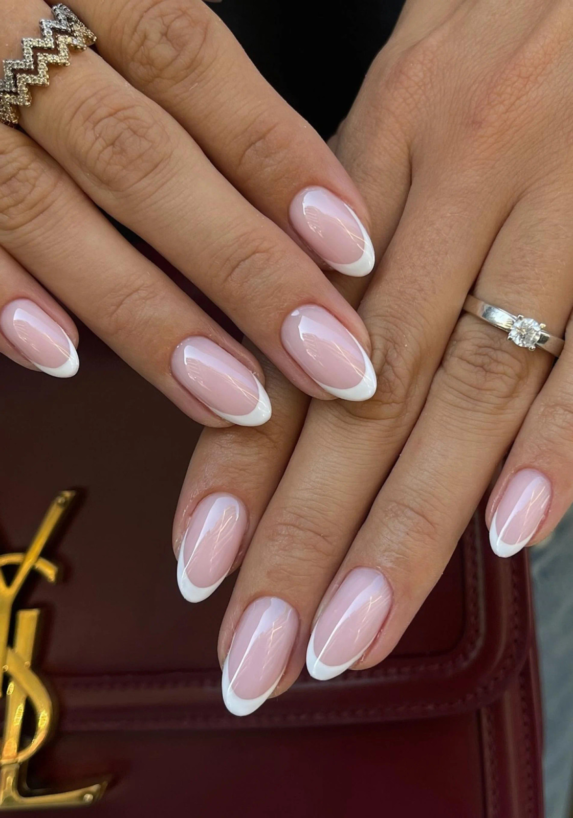 Classic French Tip Visual Idea Classic French Tip Visual Idea — Nude Nails 2027