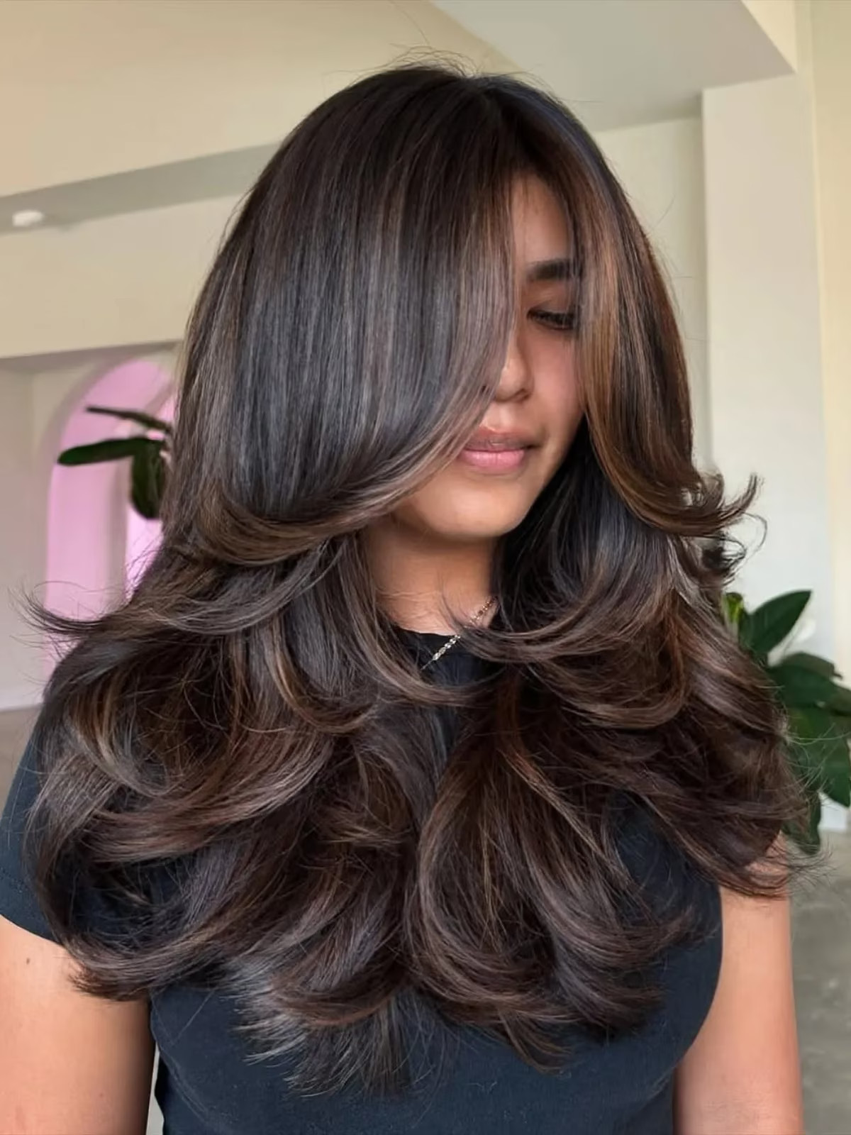 No Bangs Visual Idea No Bangs Visual Idea — Candlelit Brunette 2027