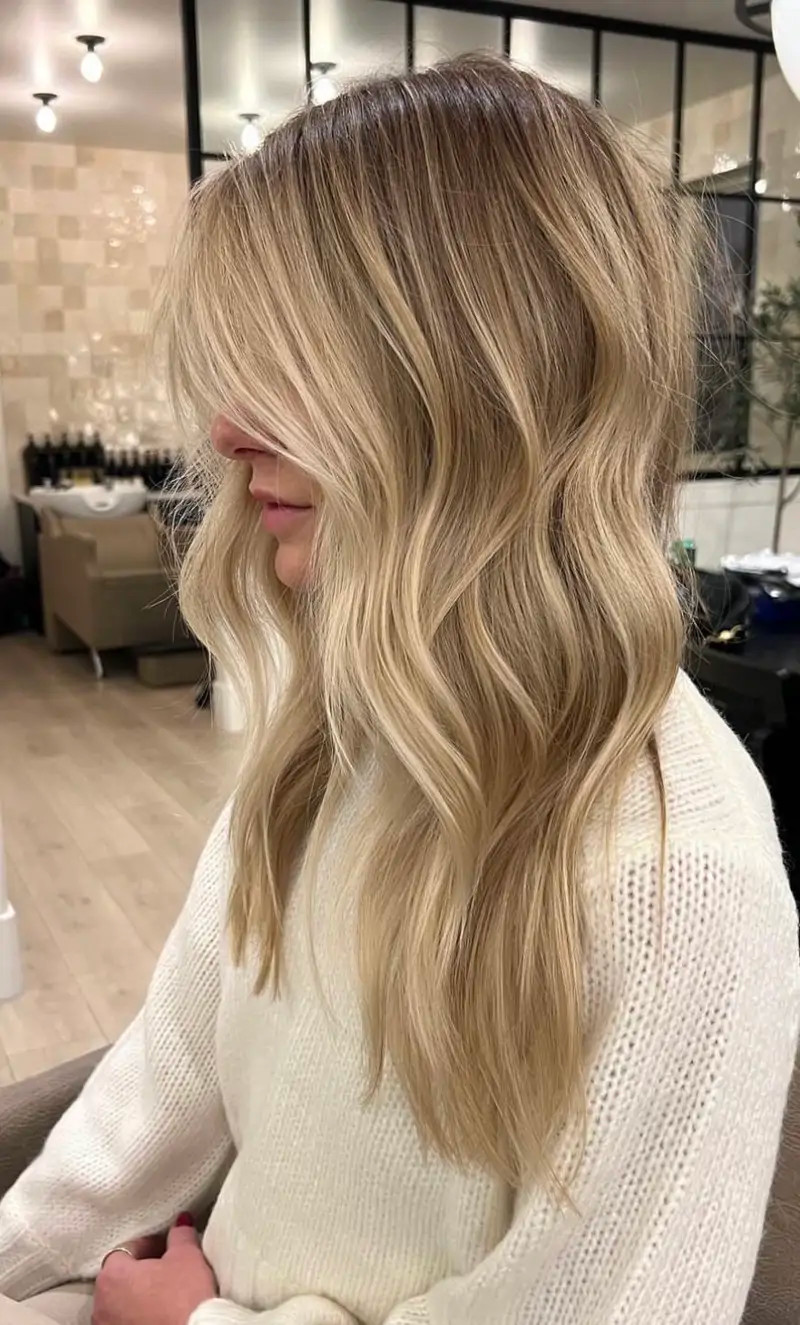 Curtain Bangs Visual Idea Curtain Bangs Visual Idea — Vanilla Blonde 2027