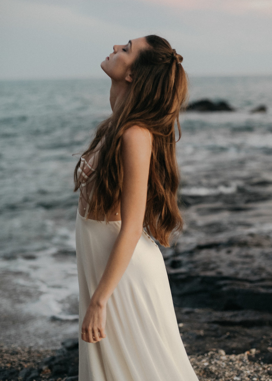 Medium Brown Half-Up With Bangs Medium Brown Half-Up With Bangs — Cruise Hairstyles 2027