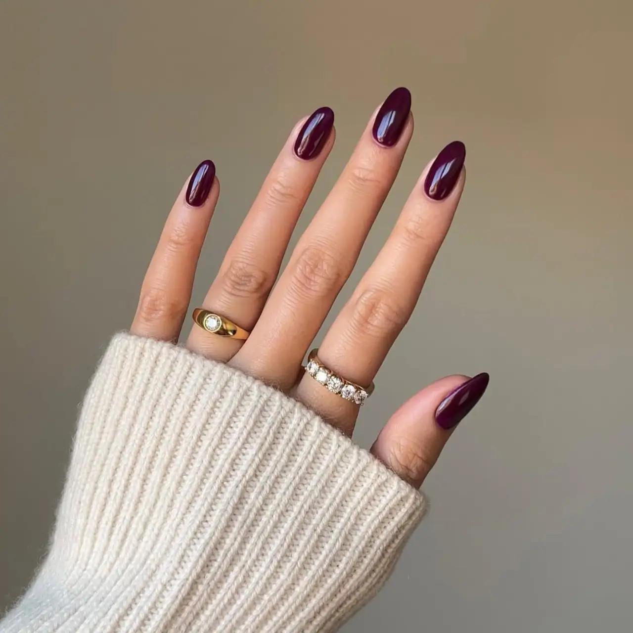 Deep Plum With Cool Undertones Visual Idea Deep Plum With Cool Undertones Visual Idea — Winter Nails 2027